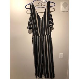 Stripped jumpsuit NWT
